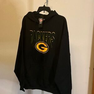 NFL Packers Black and Yellow Hoodie